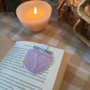 Petals & Pages Magnetic Bookmark
