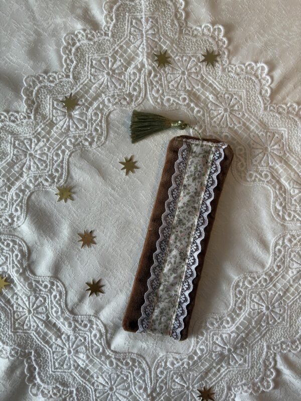 Cottage Bloom Handmade Bookmark