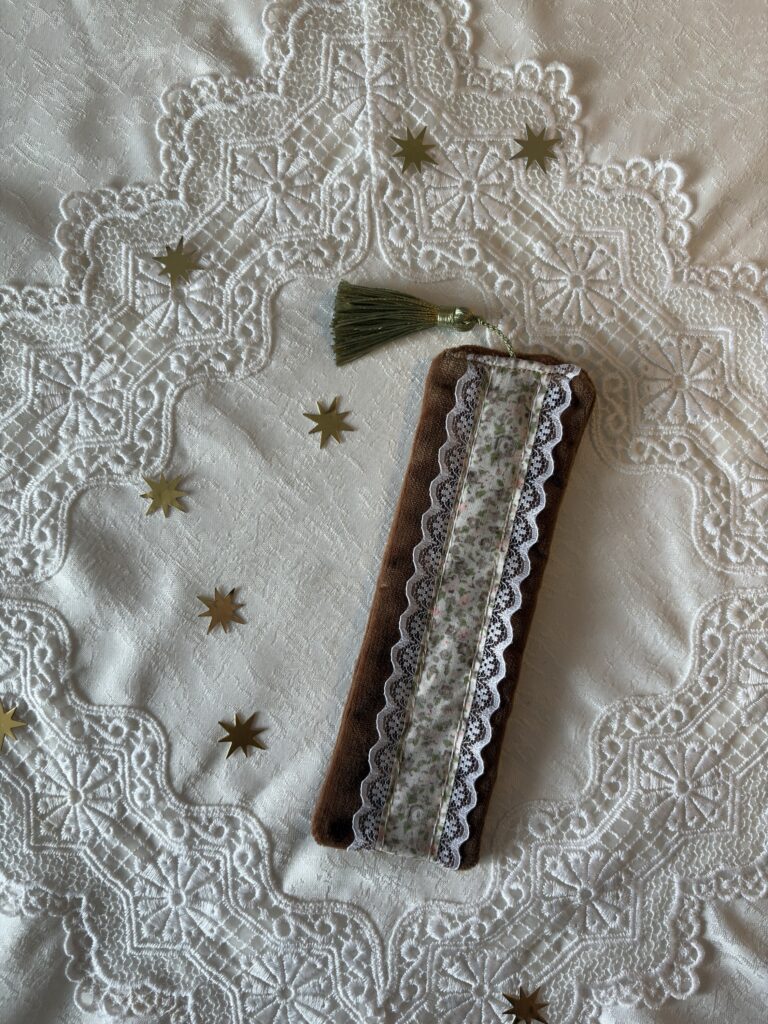 Cottage Bloom Handmade Bookmark