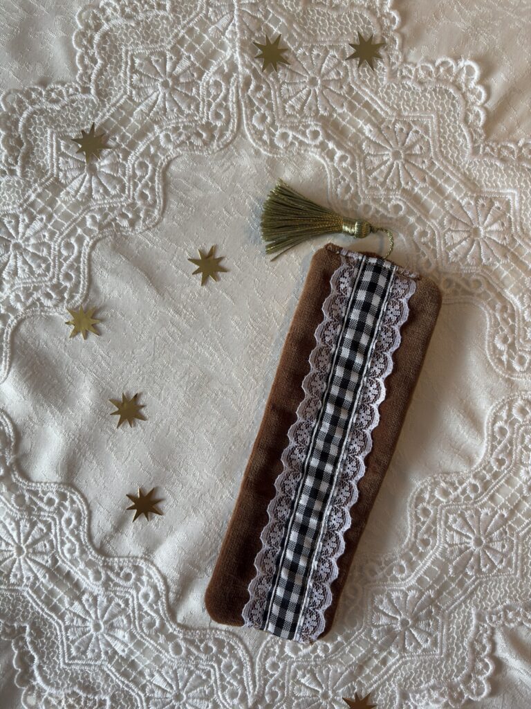 Rustic Gingham Bookmark